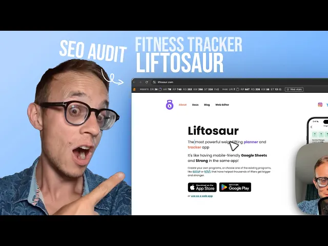 screenshot of Liftosaur