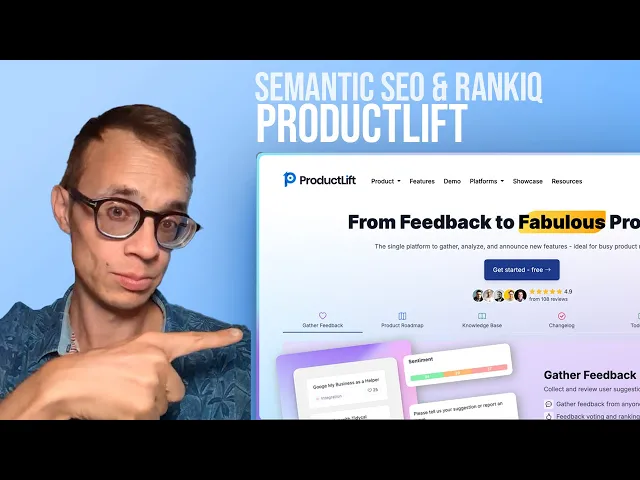 screenshot of ProductLift